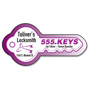 Promotional Magnets: Key Shape Magnets